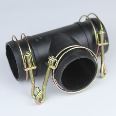 Industrial Plastic Pipe Tee Fittings Corrosion Resistant Diameter 25mm